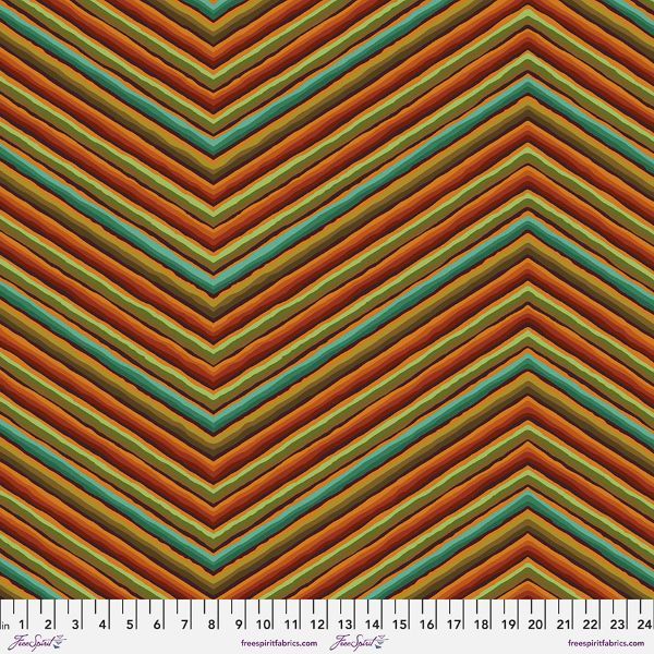 Kaffe Fassett Chevron Stripe - Ochre