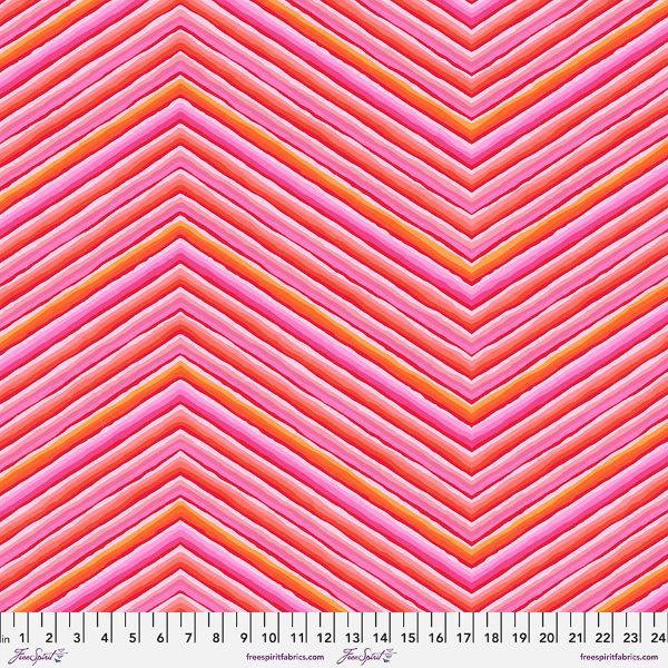 Kaffe Fassett Chevron Stripe - Pink