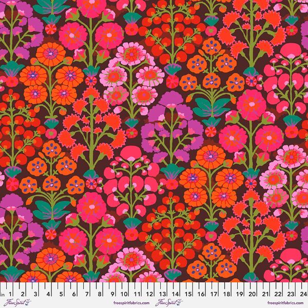 Kaffe Fassett Sprays - Red