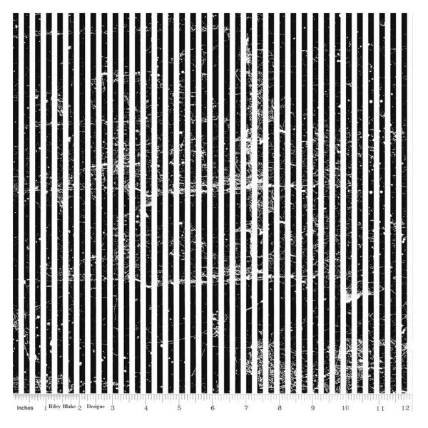 J Wrecker Frisch Scary Scraps Stressed Stripes - Black - PRE ORDER