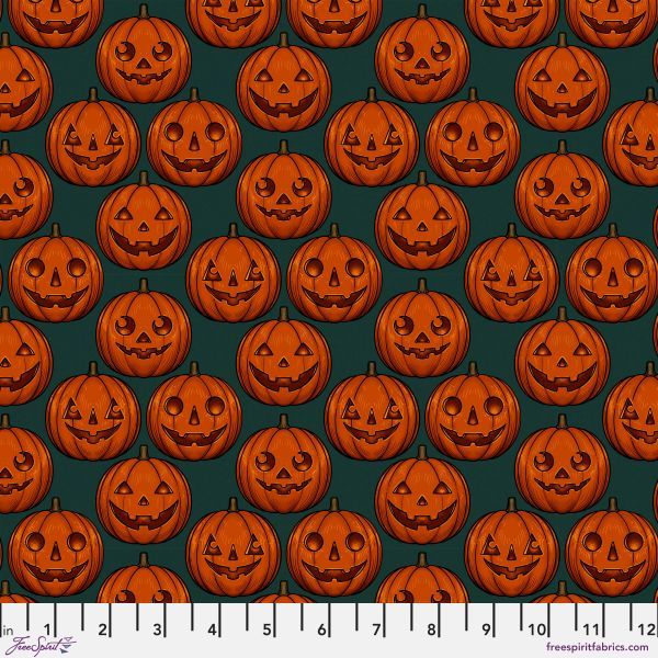 Club Hauer Mystic Moonlight Pumpkin Grid - Green