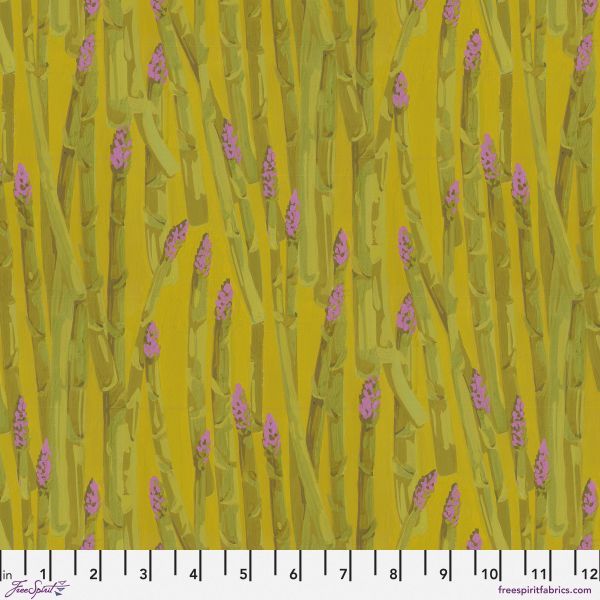 Martha Negley Garden Asparagus Stripe - Gold
