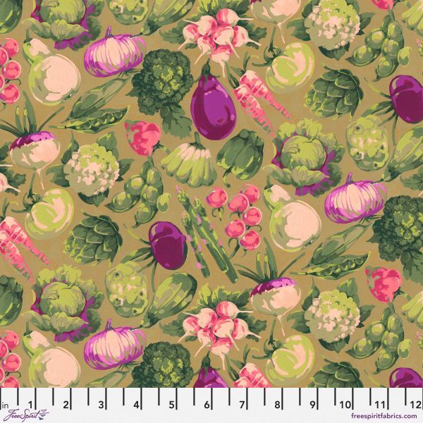 Martha Negley Garden Garden Veggies - Gold