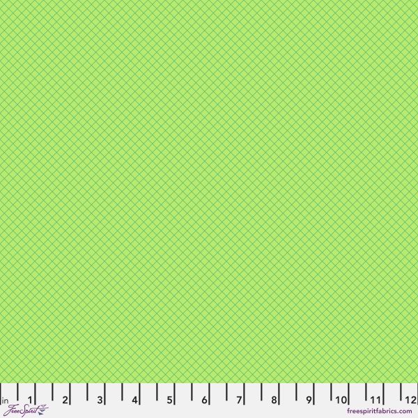 Tula Pink True Colors On the Grid - Apple