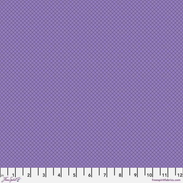 Tula Pink True Colors On the Grid - Mysterious