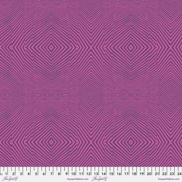Tula Pink Moon Garden Lazy Stripe - Dusk