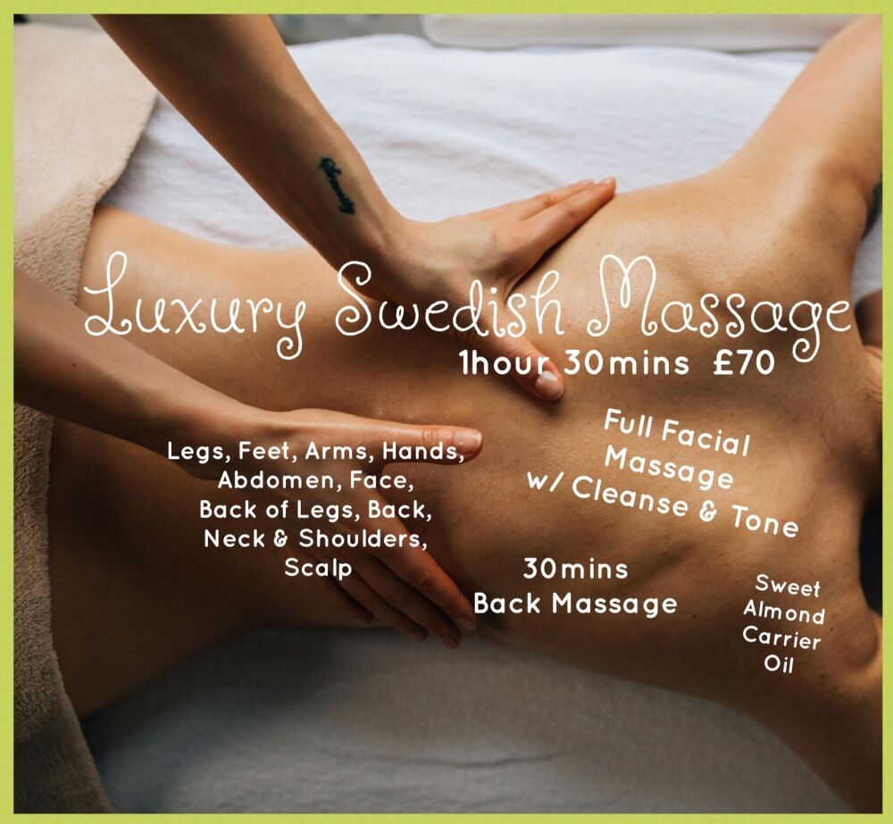 Luxury Swedish Massage