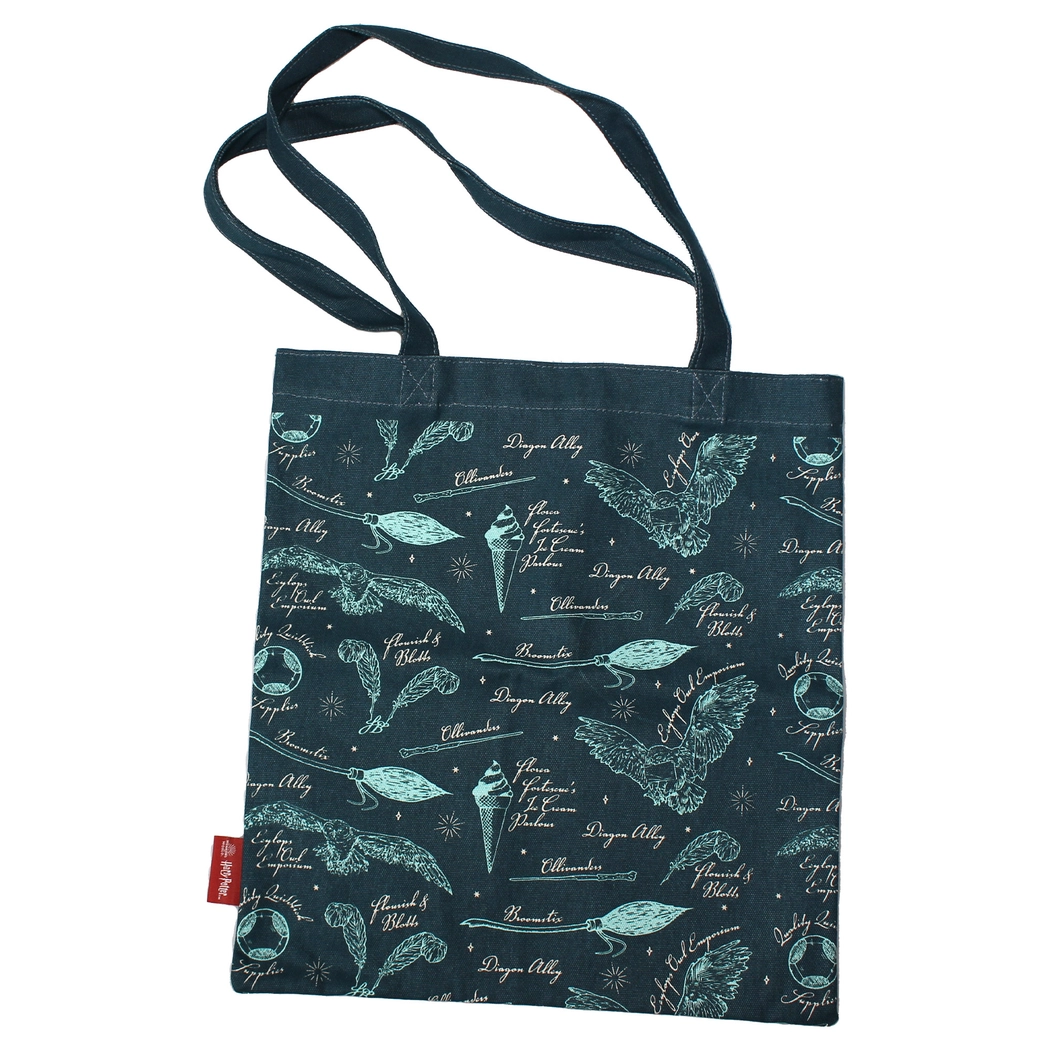 Recycled Harry Potter(Diagon Alley) shopper bag