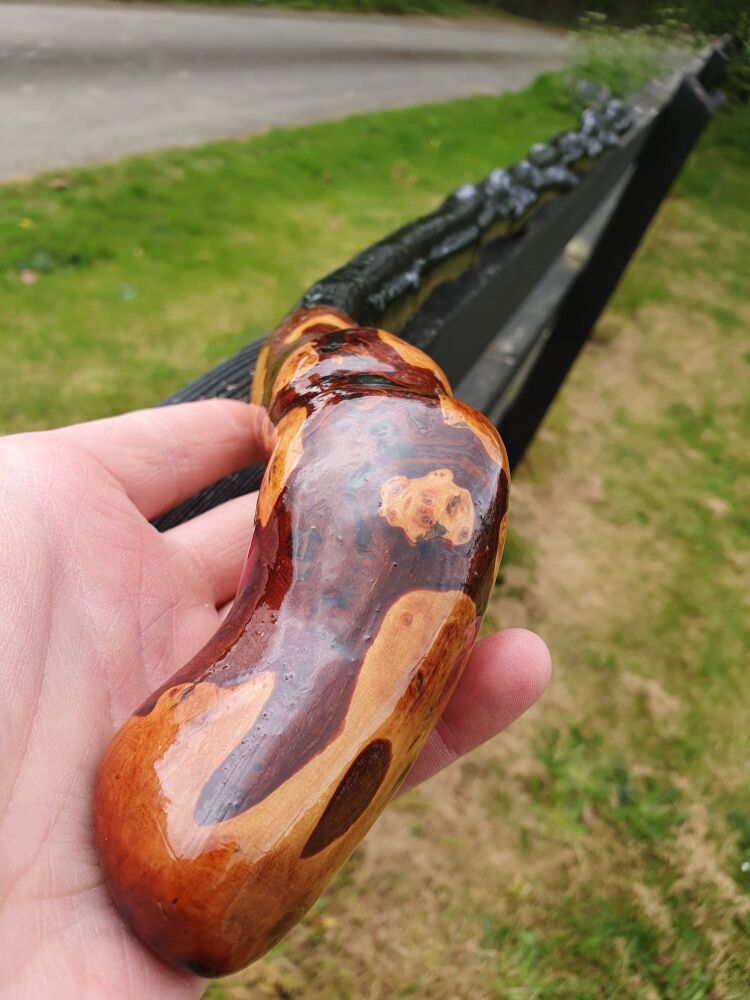 Handcrafted Wild Irish Plum Walking Stick
