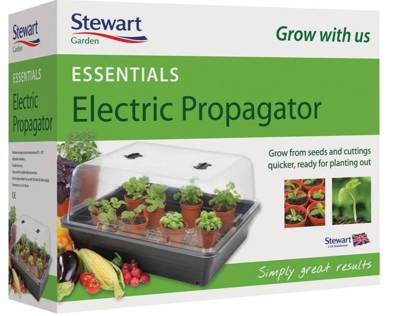 Stewart 52cm Essentials Electric Heated Plant Propagator 52cm