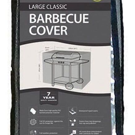 Garland Large Heavy Duty Barbecue BBQ Protective Cover Black
