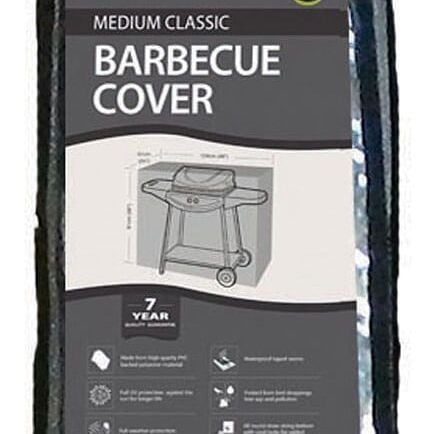 Garland Medium Classic Quality Barbecue BBQ Cover Black W1312