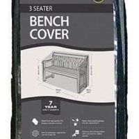 Garland Premium 3 Seat Bench Polyester Cover Black W1492