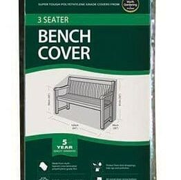 Garland 3 Seat Bench Super Tough Polyethylene Cover Green W1268
