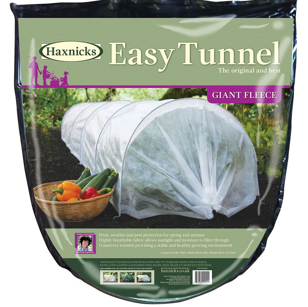 Haxnicks Giant Easy Fleece Tunnel  3m L x 60cm W - GTUN020101