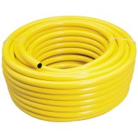 Draper 30m Garden Hose Pipe - Reinforced Yellow Hose 
