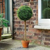 Gardman Artificial Topiary Ball Tree with Leaf Effect 80cm high