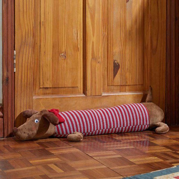 Outside In Sausage Dog Draught Excluder 
