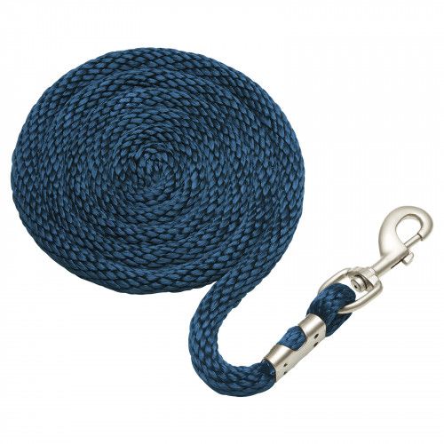 Perry Equestrian Luxury 2m Long Lead Rope Blue