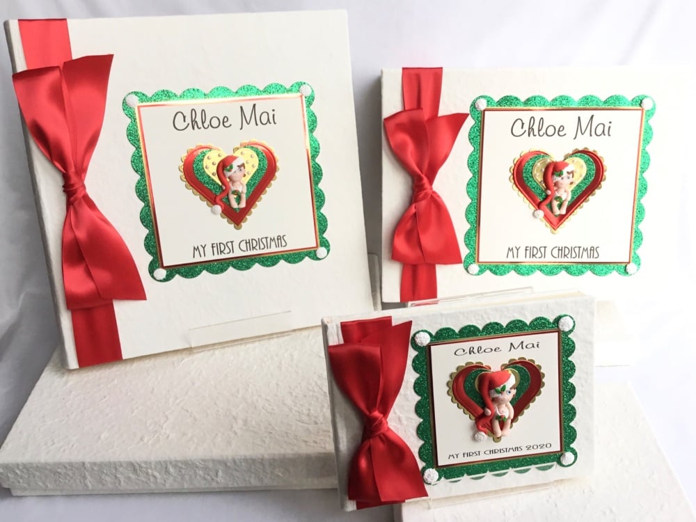 Personalised First Christmas Trio set