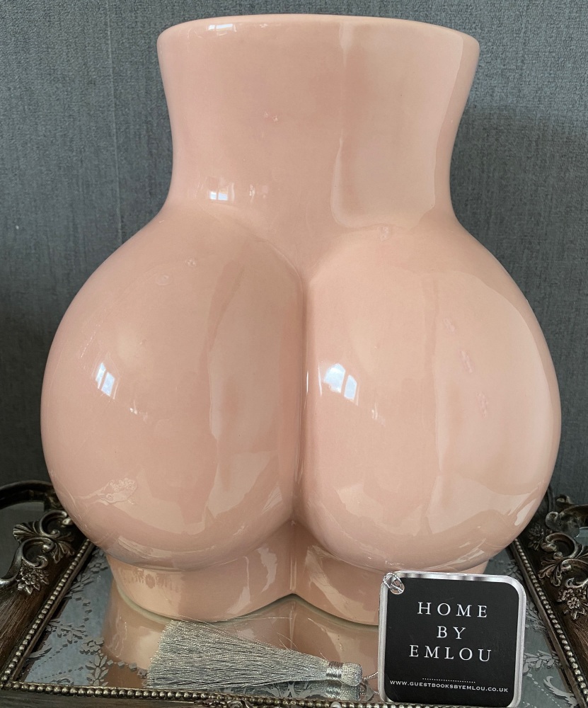 Nude Pink Bottom Vase Large 