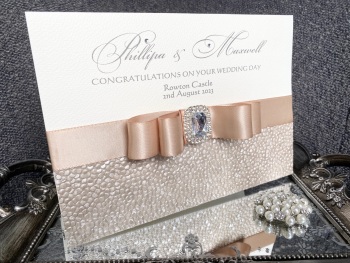 Luxury Personalised Wedding Card