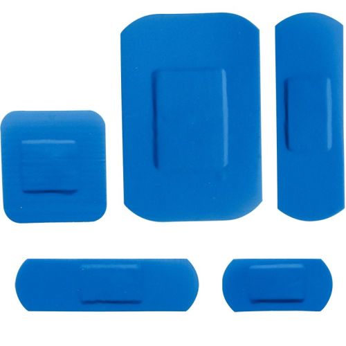 Blue Detectable Assorted Plasters 