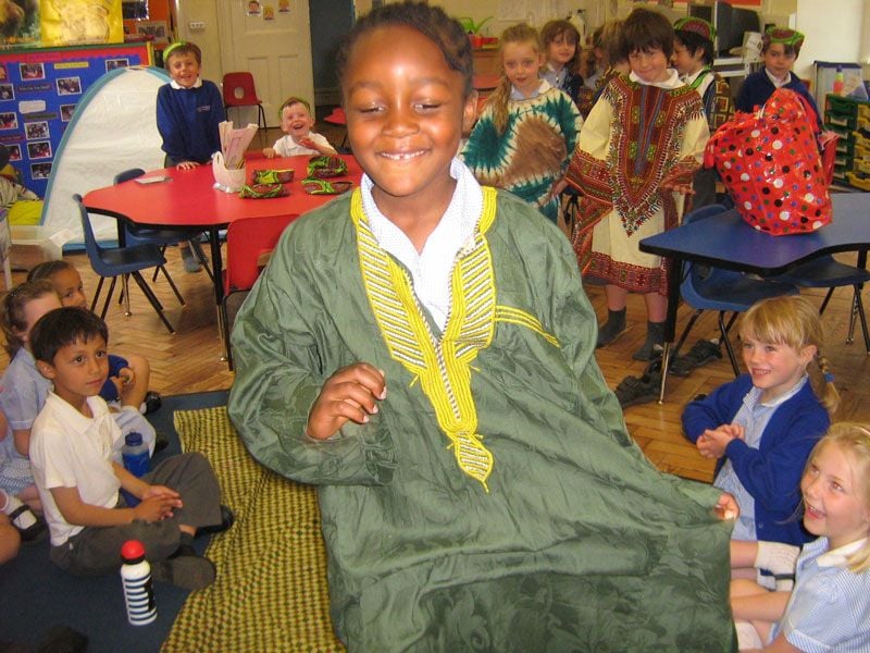 Strutting in style at Cottesmore African Fashion Show