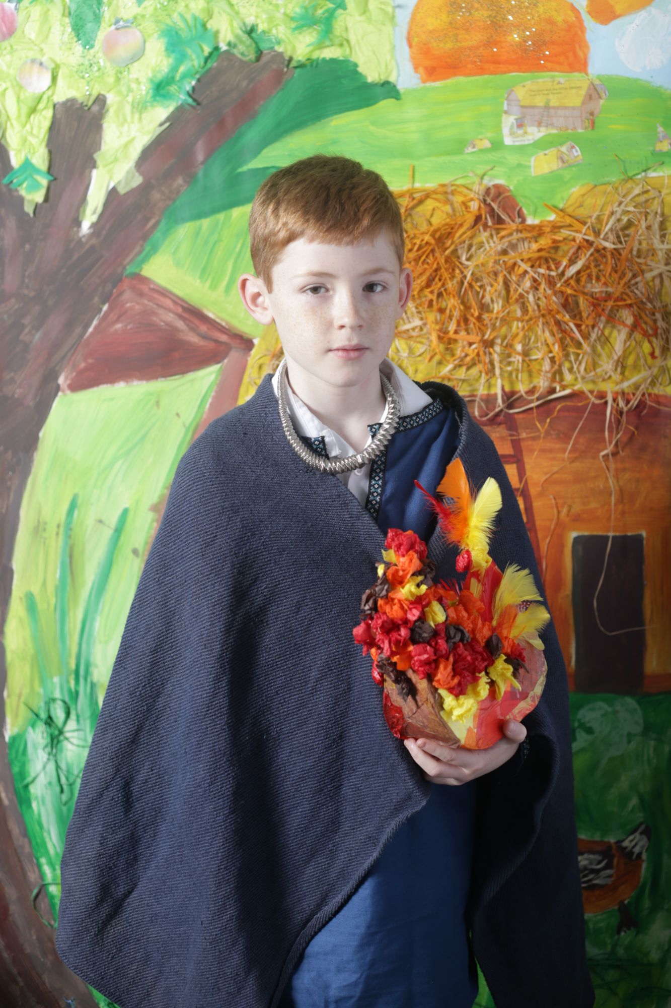 Anglo-Saxon art and costume workshop at Moulsecoomb Primary School