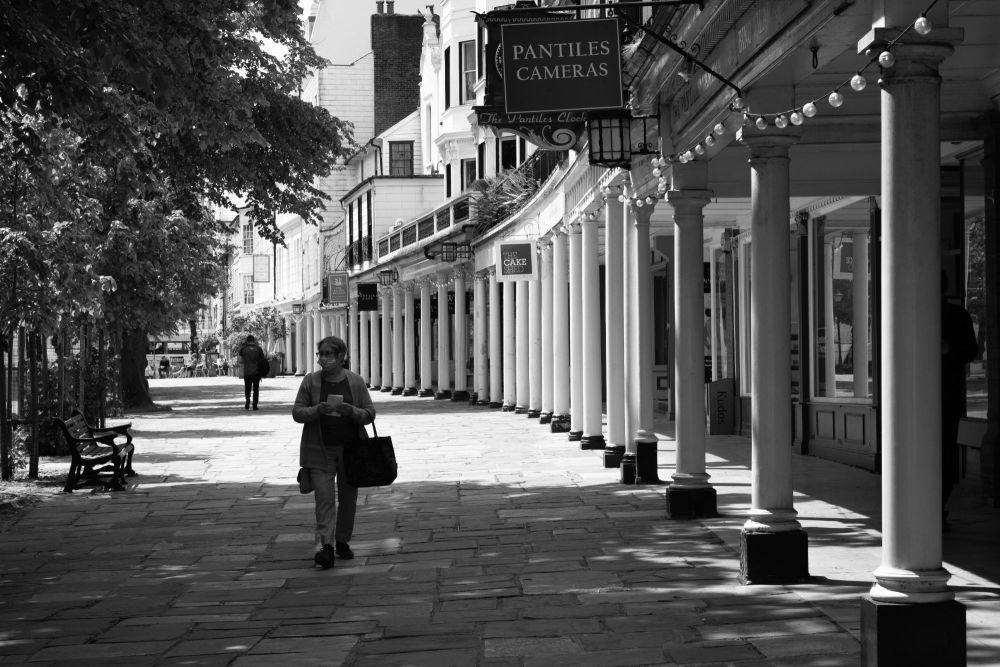 Pantiles deserted - Iain Capie