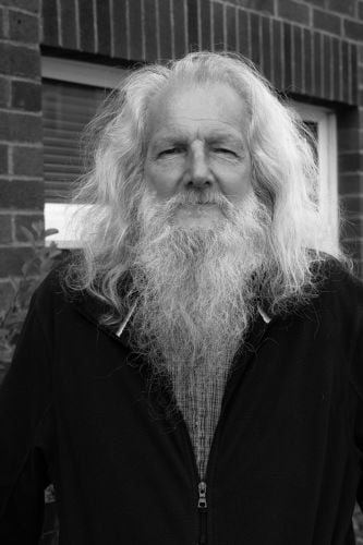 Street portrait 'Gandalf' by Iain Capie