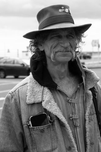 Street portrait by Iain Capie