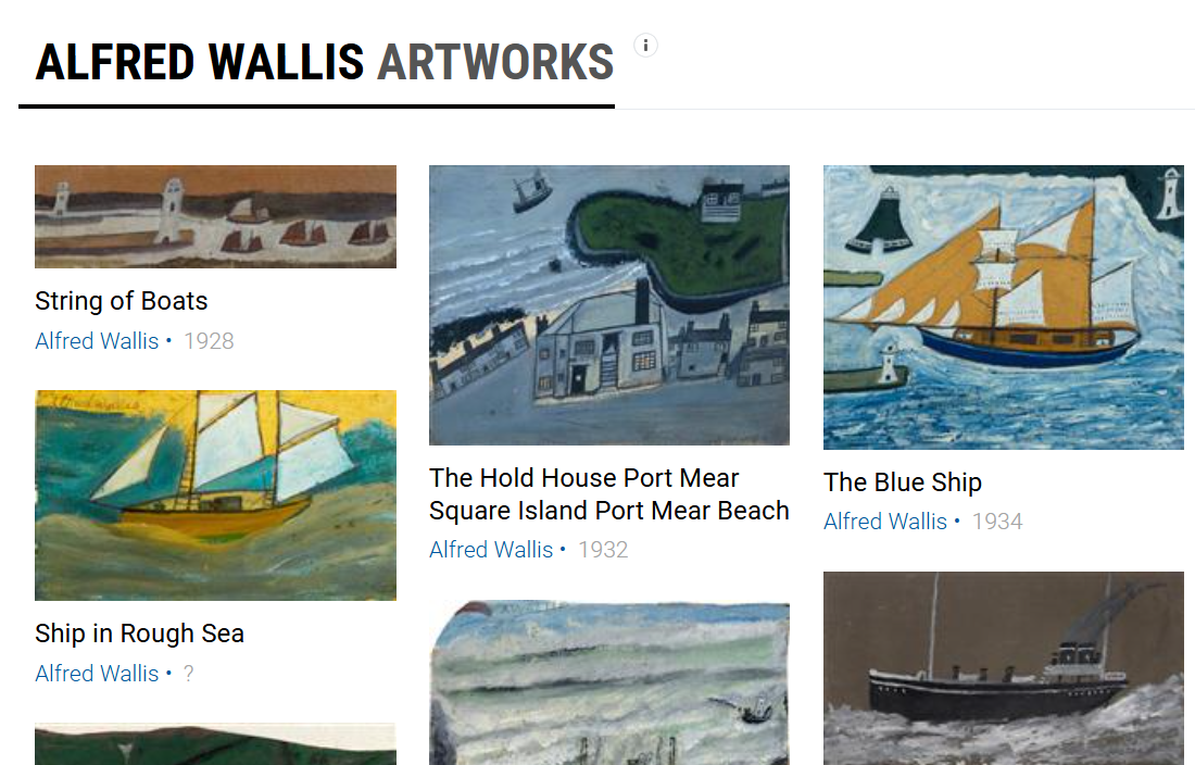 Remembering Alfred Wallis 2007