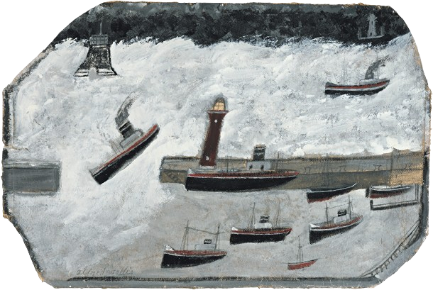 Penzance Harbour by Alfred Wallis