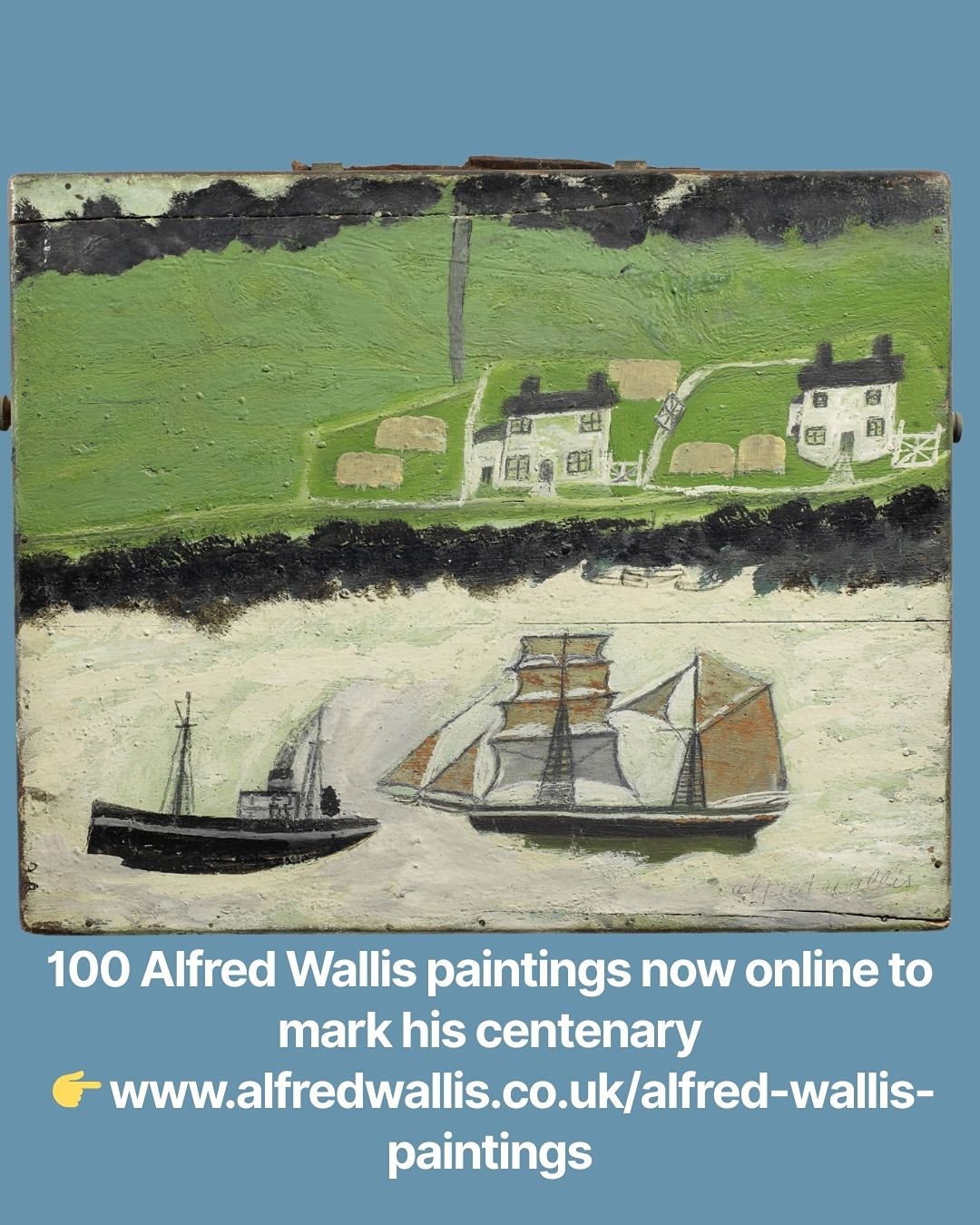 100 Alfred Wallis paintings