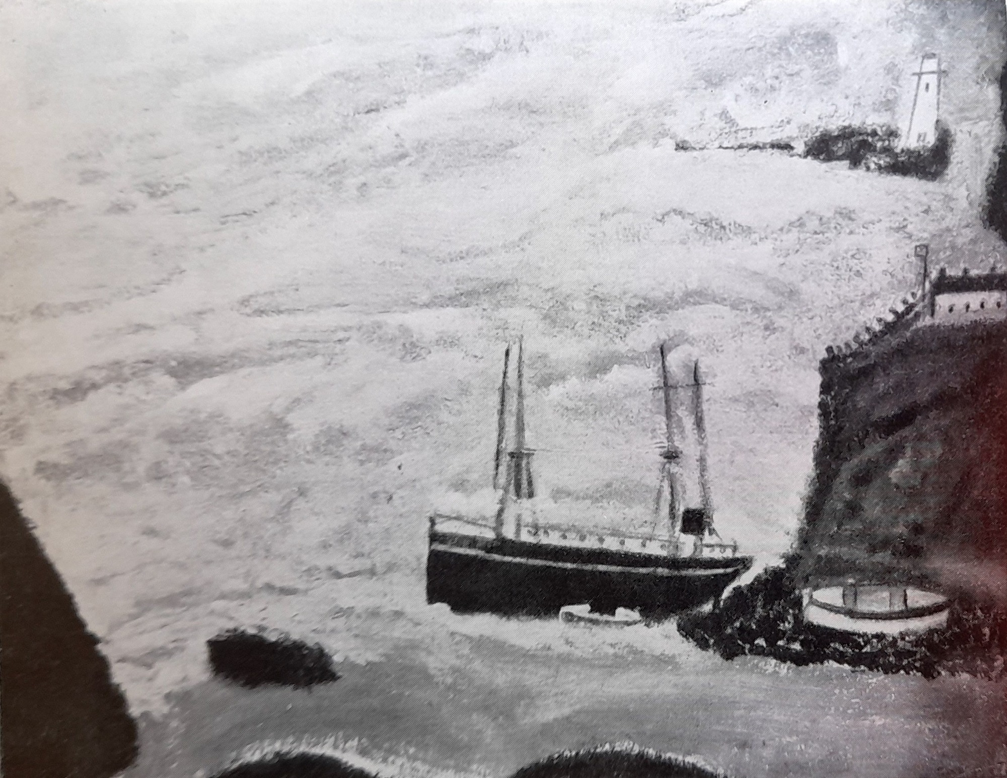 The Wreck of The Alba by Alfred Wallis