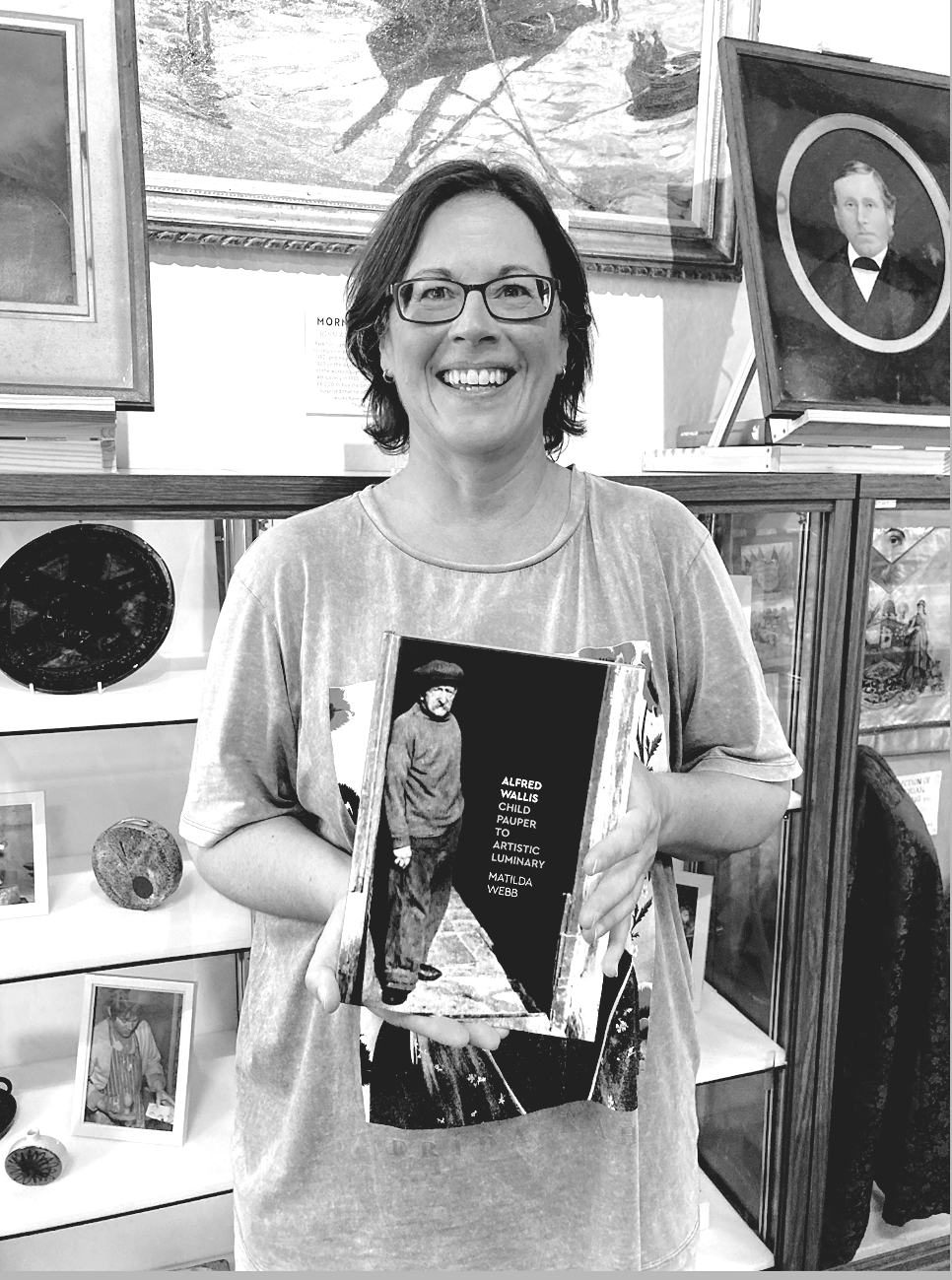 Matilda Webb at the book launch