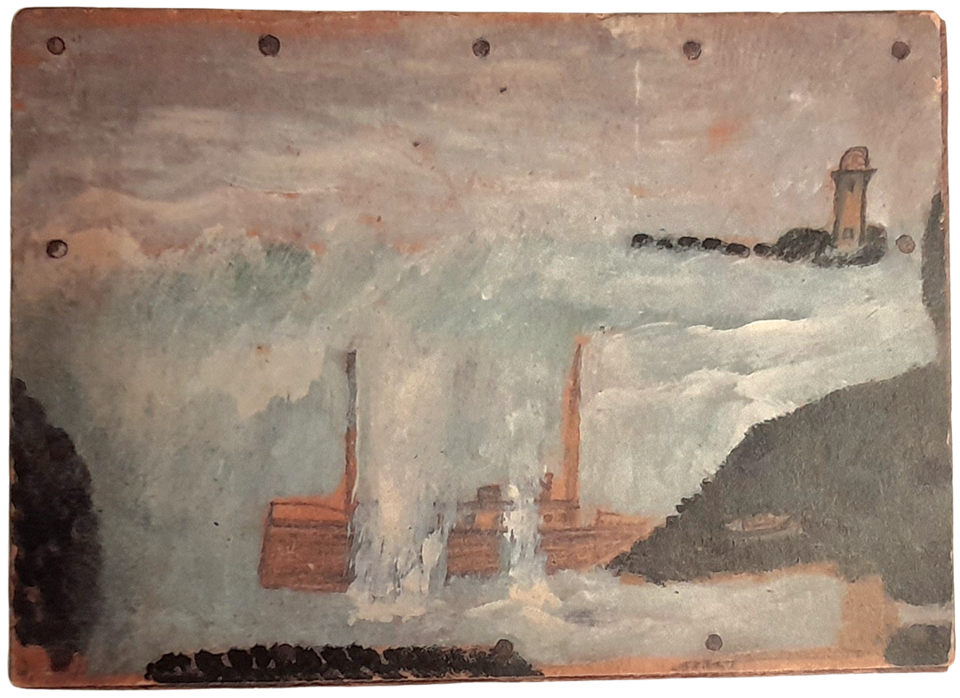 Alfred Wallis painting of the Alba