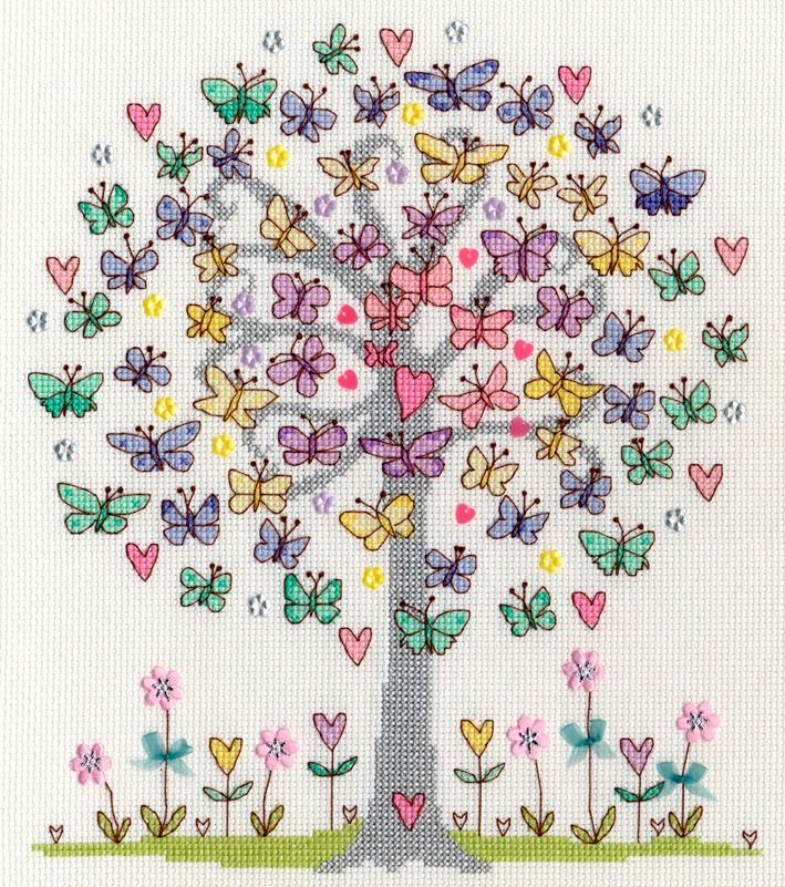 Love Spring Cross Stitch - Bothy Threads