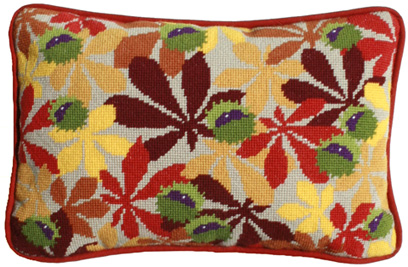 Ecru Conkers Lumbar Tapestry Kit