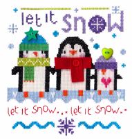 Snowy Penguins - Includes Felt Applique 