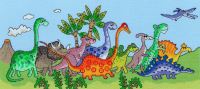 Dinosaur Fun - Bothy Threads Cross Stitch