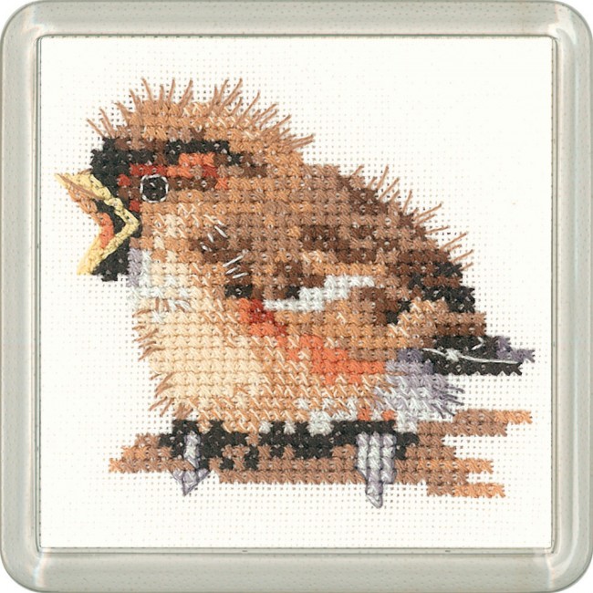 Sparrow Coaster Kit - Heritage Crafts