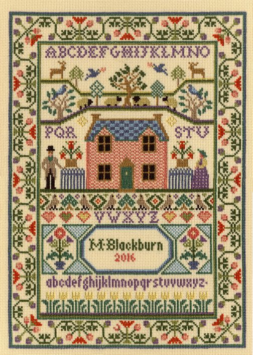 Country Cottage - Moira Blackburn Cross Stitch