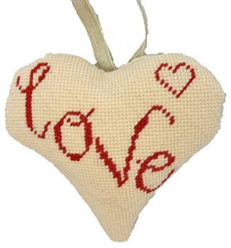 Love Lavender Heart Tapestry