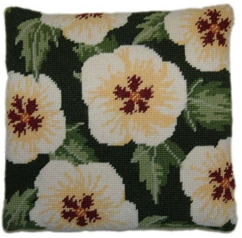 Hibiscus Herb Pillow Tapestry