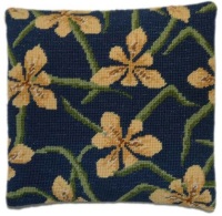 Yellow Iris Herb Pillow Tapestry