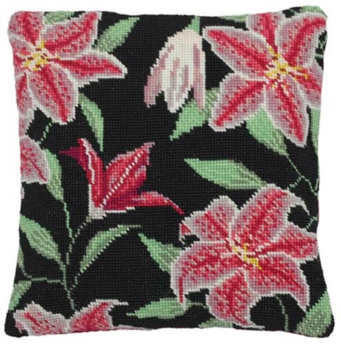 Stargazer Lily Herb Pillow Tapestry