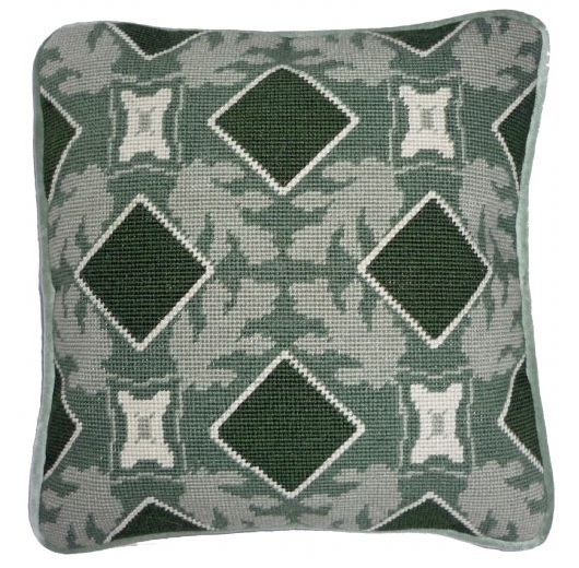Green Leaf  Tile Tapestry Kit