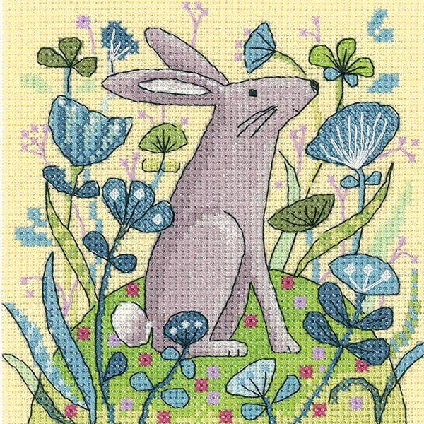 Hare - Heritage Crafts Cross Stitch